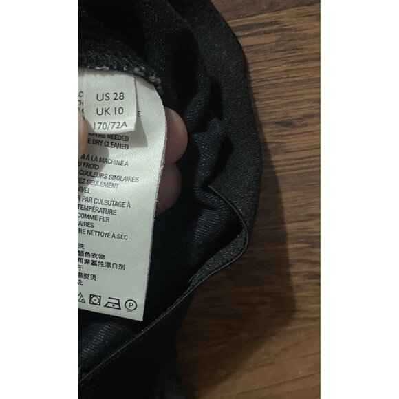 Free People Women Black Flared Jeans Size W28 - Picture 3 of 4